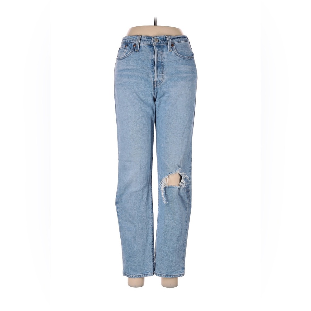 Levi's Light Blue Boyfriend Jeans